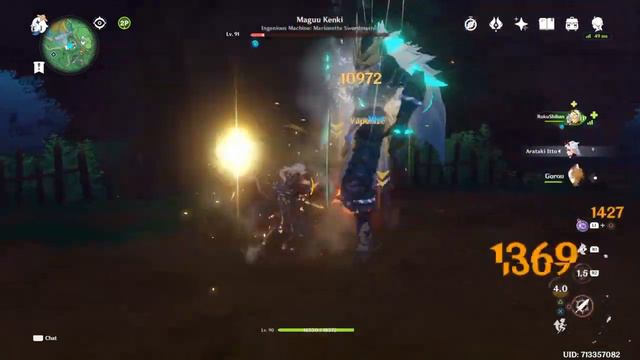 Genshin Impact pyro itto beta test drive idk смотреть онлайн