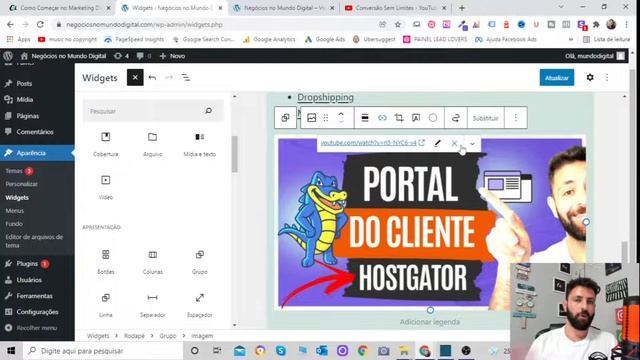 Como Criar Sidebar no WordPress, Widgets | Aula #12 | Criando Um Site do Zero смотреть онлайн