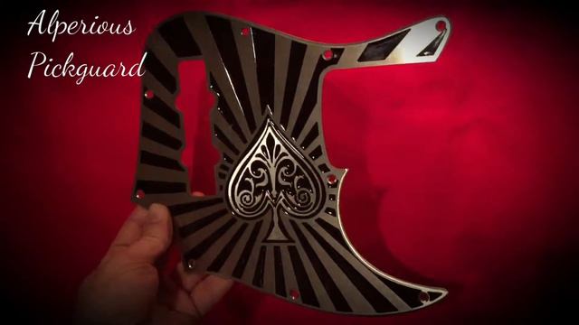 Fender Jazz Bass Custom Pickguard by Alperious Pickguard смотреть онлайн