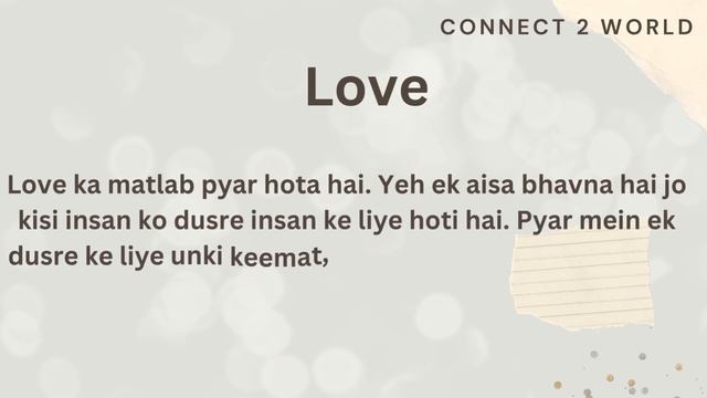 Meaning of love in Hindi, Hindi urdu mai matlab kia hai. смотреть онлайн