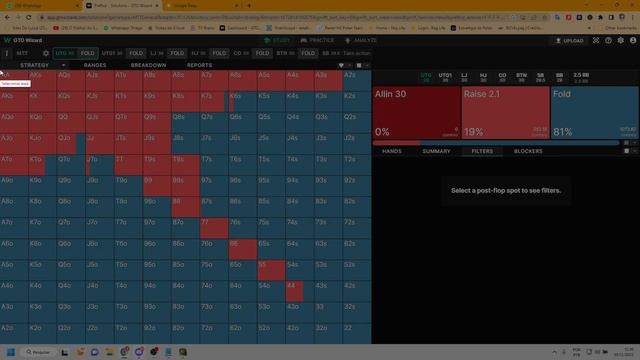 Estudo Pirani e Lucas sobre GTO Wizard - Flopzilla - Google Keep смотреть онлайн