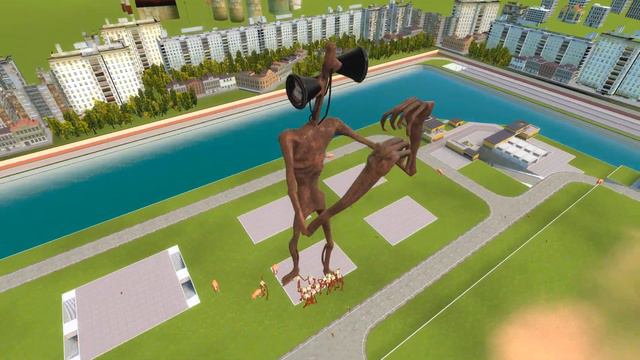 SIREN HEAD GROWS EVERY MINUTE! SCP Trevor Henderson Garry's Mod Gmod Sandbox смотреть онлайн
