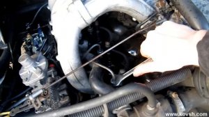 Стук из-за увеличенной подачи топлива на форсунку