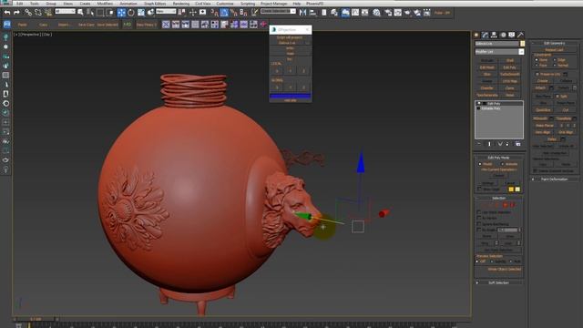 Geometry projection | Useful script for 3dsMax смотреть онлайн