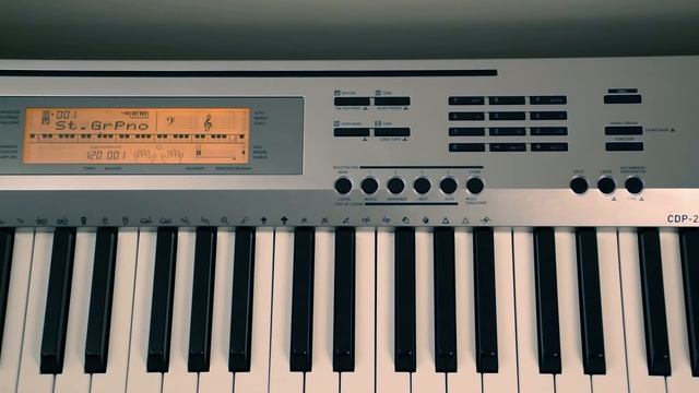 CASIO CDP-230 Обзор, видео инструкция ч.5 (регистрационная память) смотреть онлайн