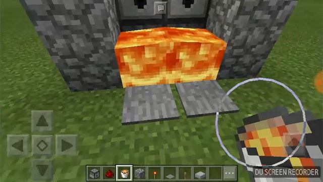 Как сделать огнемёт в майнкрафте PE смотреть онлайн