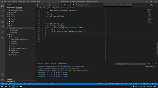Firebase Storage | Upload And Retrieve Multiple Images Step By Step Tutorial + Source Code смотреть онлайн