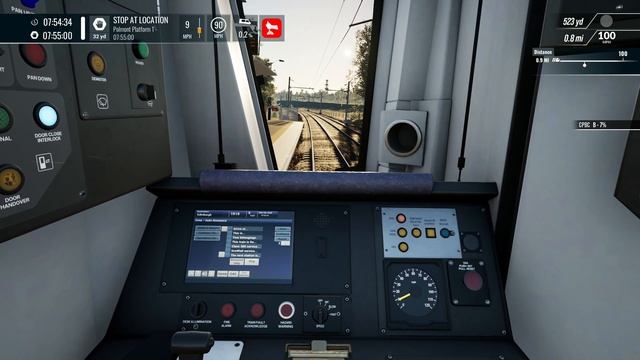 1R18: Glasgow Queen Street - Edinburgh Waverley - ScotRail Express - Class 385 - Train Sim World 4 смотреть онлайн