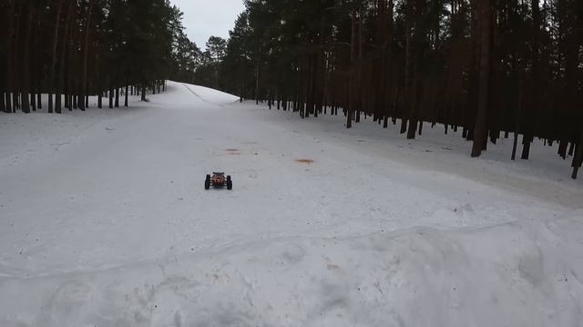 БАШ на TRAXXAS XRT 1/5 ... Выдержит зиму? ... Обзор новой трагги от Traxxas