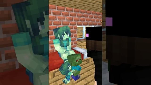 Warm Hearted Ender Girl | Sad Story? - Minecraft Animation Monster School смотреть онлайн