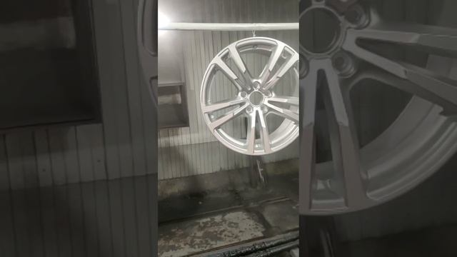 Диски Audi порошковая покраска покрытие полимером ремонт реставрация восстановление +380503203266 смотреть онлайн