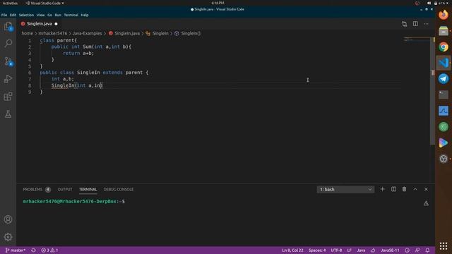 Inheritance in Java | Single Inheritance Example | Core Java Tutorial | MR.HACKER5476 Programming смотреть онлайн