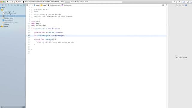 Tutorial Localización Mapas Swift 5 + MapKit смотреть онлайн