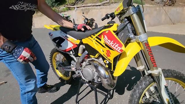 MANIC MECHANIC'S SUZUKI RM250 Ricky Carmichael Limited Edition 2 STROKE смотреть онлайн