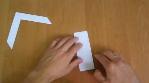 Как сделать бумеранг из бумаги Оригами бумеранг
