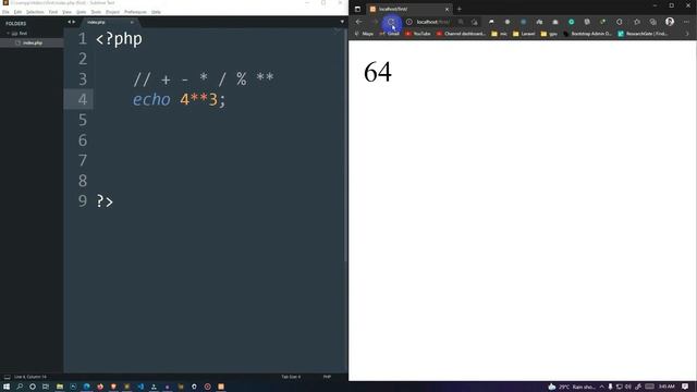 PHP basic to Advanced - Math and Operators смотреть онлайн