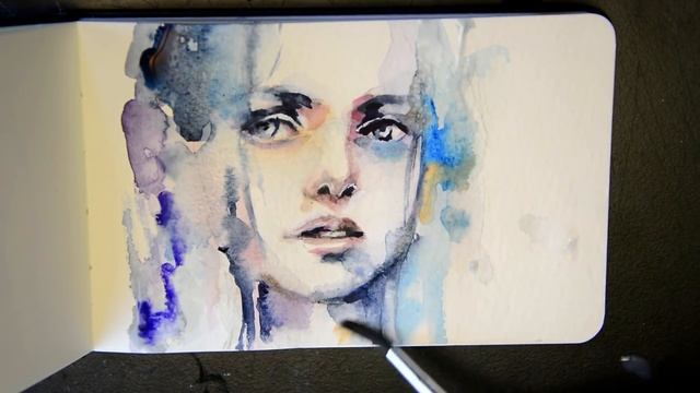 【WATERCOLOR PORTRAIT】The Premonition смотреть онлайн
