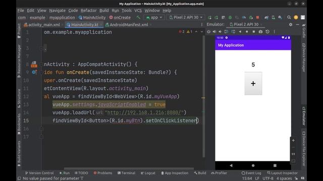 Use Vue.js app in Android webview смотреть онлайн