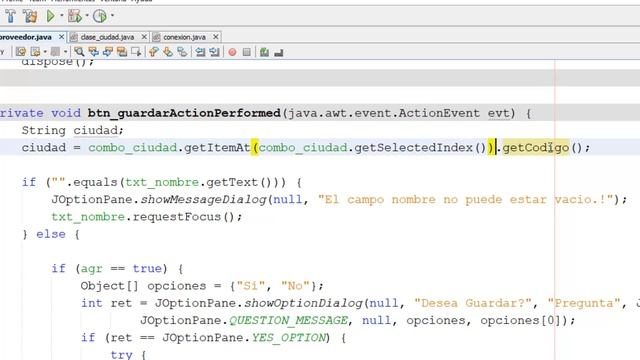 CURSO JAVA CAP 15 - CAPTURAR EL ID DE UN COMBOBOX смотреть онлайн
