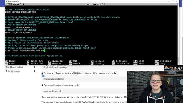 Mailserver #3 - Mailcow einrichten - Schritt für Schritt zur Konfiguration смотреть онлайн