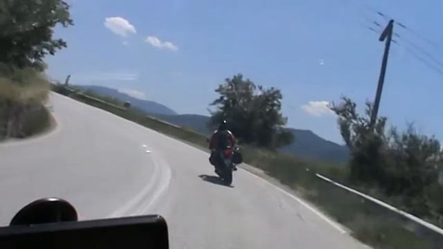 SERDAR DÖNER..OUR TRIP AT GREECE 2011 (PART 30)KAWASAKİ GTR 1400 vfr 800 смотреть онлайн