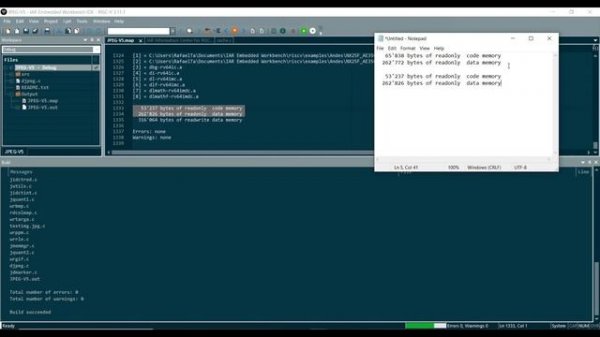 Overview of IAR Embedded Workbench for RISC-V v3.11 with CoDense™ support