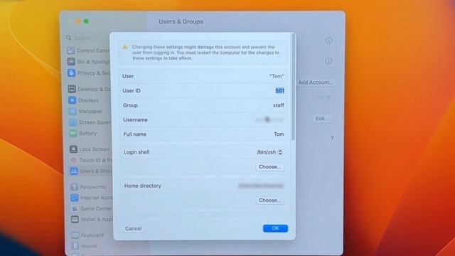Change Lock Screen Name MacBook Air смотреть онлайн
