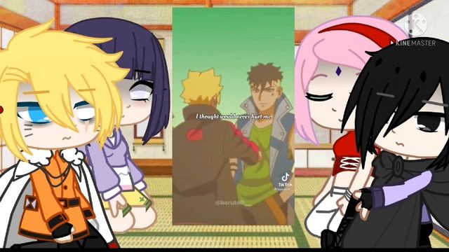 ~NaruHina and SasuSaku react to Boruto and Kawaki future~ pt. 1/1 ???☯️ смотреть онлайн