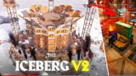 THE ICEBERG V2 - Айсберг вер 2 Rust Building Tutorial 2024 смотреть онлайн