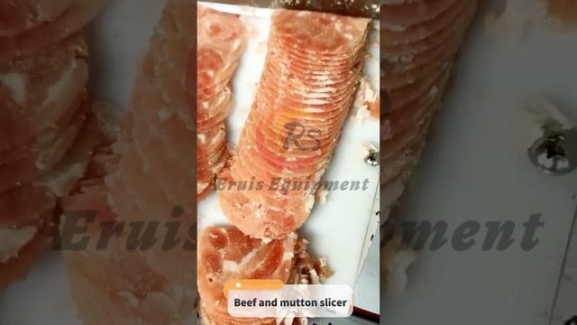 Eruis meat roll slicer for proffessional meat slicing смотреть онлайн