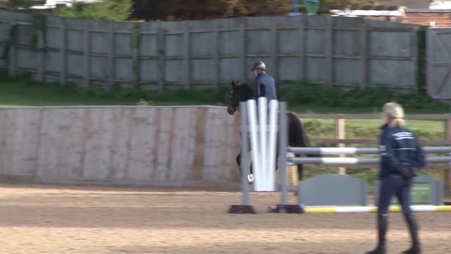 British Showjumping Training - Stepping up to Newcomers Part 4 Linking fences on a dog leg смотреть онлайн