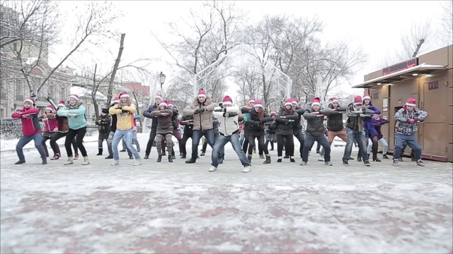 Дабстеп Флешмоб в Москве! смотреть онлайн