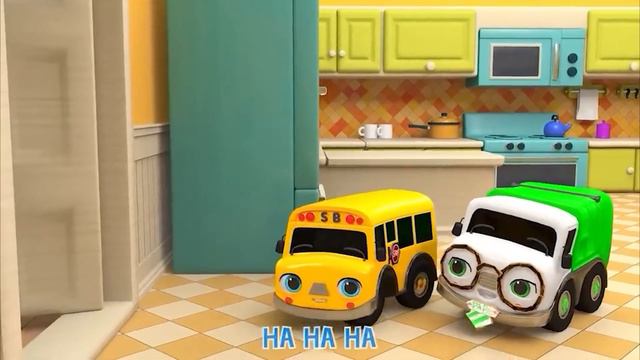 Wheels on the Bus - Baby songs - Nursery Rhymes & Kids Songs смотреть онлайн