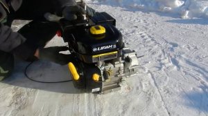 Первый запуск двигателя LIFAN 6,5 л.с.