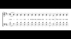 Задостойник Недели Ваий. Вологодский №5. Альт