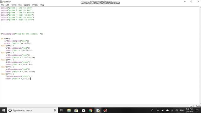 Creating a Currency converter using python смотреть онлайн