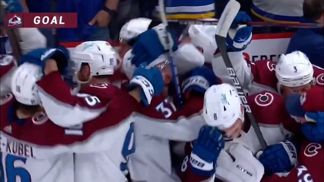 Darren Helm series winning goal vs. St Louis Blues смотреть онлайн