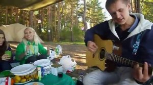 Под гитару Небо на ладони