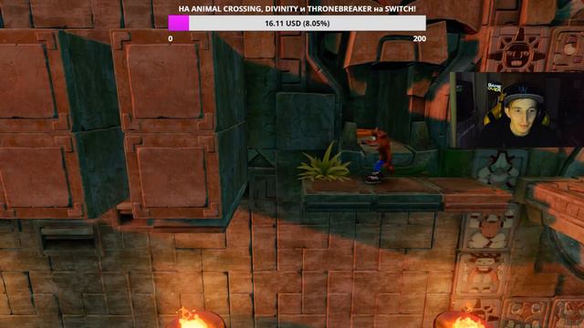 ИЩЕМ ВСЕ ЯЩИКИ! СТРИМ CRASH BANDICOOT! смотреть онлайн
