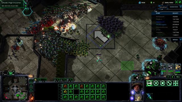 Starcraft II - Marine Arena - Goliath and Phoenix Strategy! смотреть онлайн
