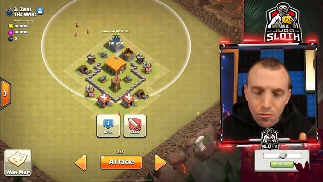 I Took Only TH2's into Clan War! смотреть онлайн