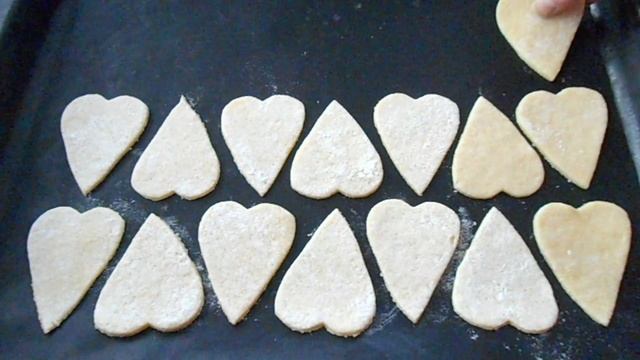 "Сладкие сердца" ? для любимых!!! Песочное печенье с джемом/желе. смотреть онлайн