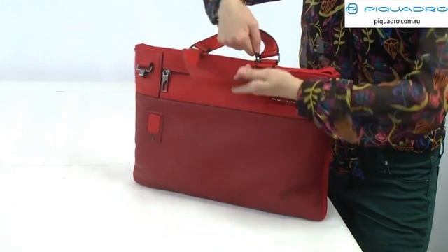 Сумка для ноутбука Piquadro AKRON⁄Red CA4021AO R смотреть онлайн