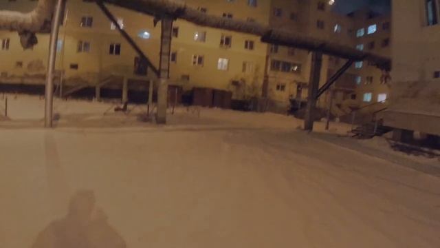 - 35 C. Якутск. Проверка работы экшн-камеры  Osmo Action на морозе без утепления.