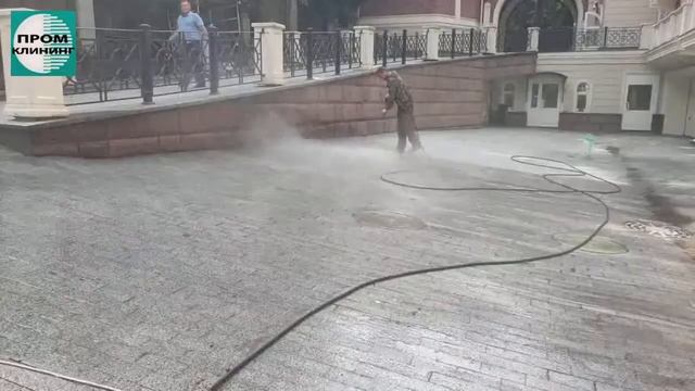 Мойка гранитной брусчатки смотреть онлайн