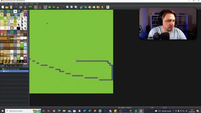 Making my FIRST RPG Maker Game! | Ep 1 | LIVESTREAM! смотреть онлайн