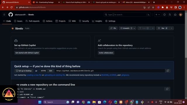 Complete files and folder upload in GitHub account using Git 2023 смотреть онлайн