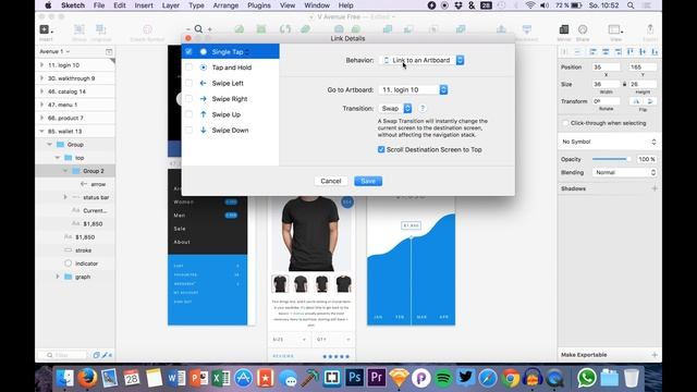 Prototyping directly in Sketch 3 using Silver Flows • Sketch 3 Plugins Tutorial & Design Workflow смотреть онлайн