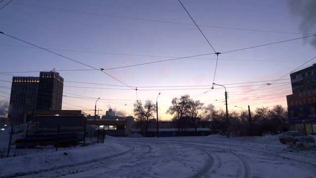 уфа без трамвая 2 день .20 12 2022 после снегопада дождя разворотное кольцо -зеленая роща пустое смотреть онлайн