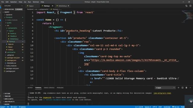 React js Tutorial # 56| How to Add Custom Titles in ReactJs | ecommerce site смотреть онлайн